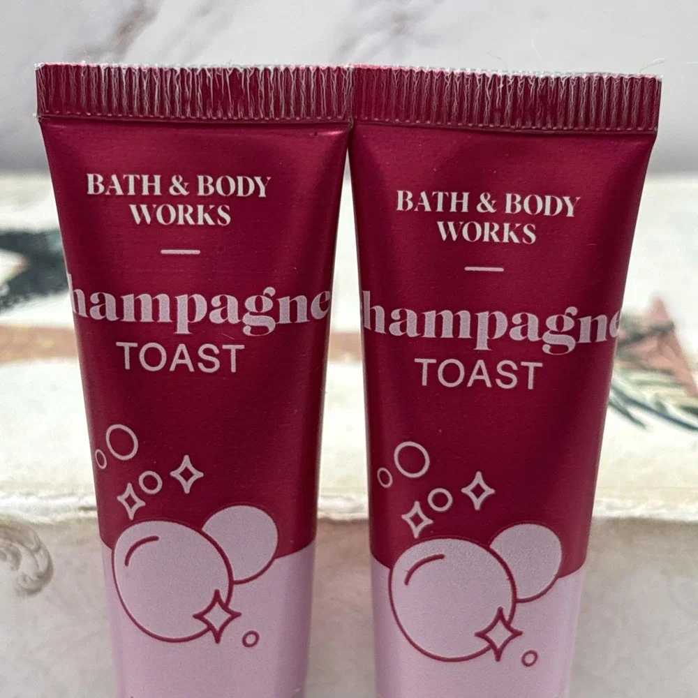 Bath & Body Works Champagne Toast Lip Gloss 2 Pack 0.47 oz New Sealed